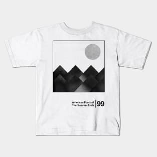 American Football / Minimal Style Graphic Artwork Kids T-Shirt